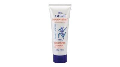 Gel tẩy trang nóng sạch sâu và dưỡng ẩm da – REIHAKU HATOMUGI HOT CLEANSING GEL (200g) 熊野油脂 麗白 ハトムギ ホット クレンジングジェル
