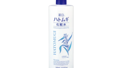 Lotion dưỡng thể giữ ẩm và làm trắng da – REIHAKU HATOMUGI LOTION (500ml) 熊野油脂 麗白 ハトムギ 化粧水