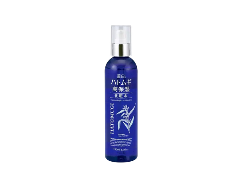 Lotion dưỡng ẩm sâu và làm sáng da – REIHAKU HATOMUGI HIGH MOISTURIZING LOTION (250ml) 熊野油脂 麗白 ハトムギ 高保湿 化粧水