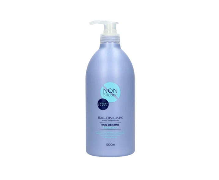 Dầu gội siêu dưỡng không chứa Silicone – SALON LINK NON SILICONE SHAMPOO (1000ml) 熊野油脂 サロンリンク ノンシリコン シャンプー