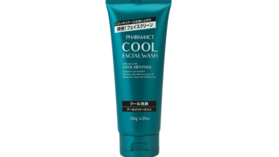 Sữa rửa mặt bạc hà mát lạnh – PHARMAACT COOL FACIAL WASH (130g) 熊野油脂 ファーマアクト クール 洗顔フォーム