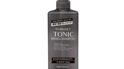 Dầu gội xả bạc hà mát lạnh – PHARMAACT TONIC RINSE IN SHAMPOO (550ml) 熊野油脂 ファーマアクト トニック リンス イン シャンプー