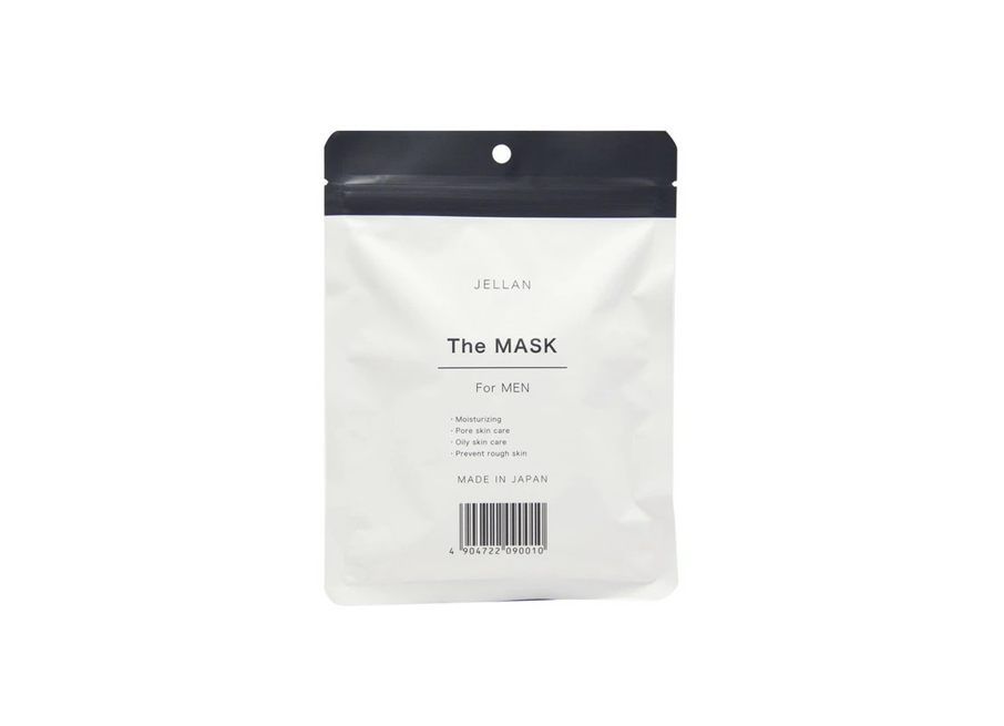Mặt nạ dưỡng da dành cho nam giới – JELLAN THE MASK (10 Sheets) 東京アロエ ジェ・ラン ザ・マスク