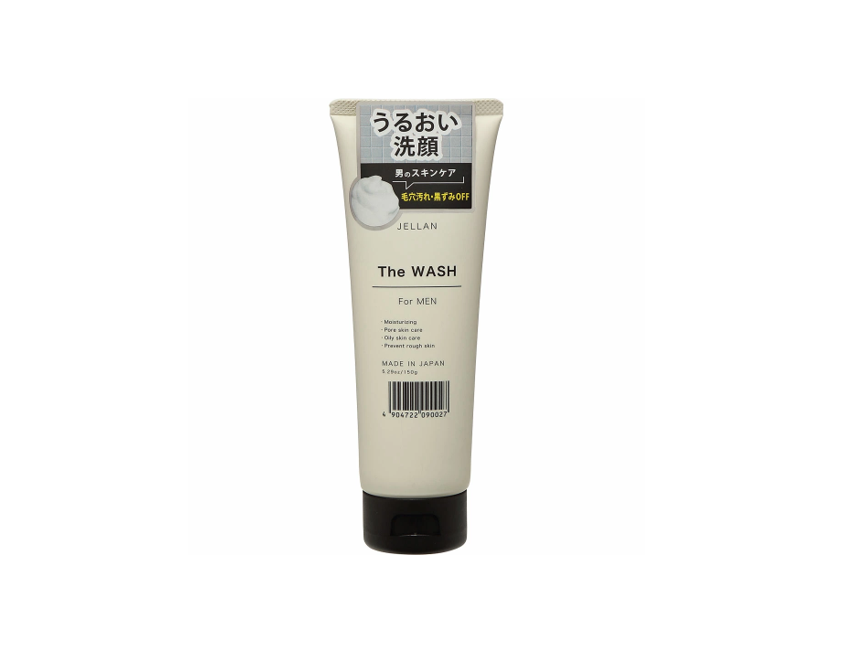 Sữa rửa mặt dưỡng da sáng mịn dành cho nam giới – JELLAN THE WASH (150g) 東京アロエ ジェ・ラン ザ・ウォッシュ