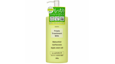 Sữa dưỡng thể dưỡng da sáng mịn và ẩm mượt – OLEVEA TRIPLE TREATMENT MILK BOTANICALS (480g) 東京アロエ オーレヴェアト リプルトリートメント ミルク