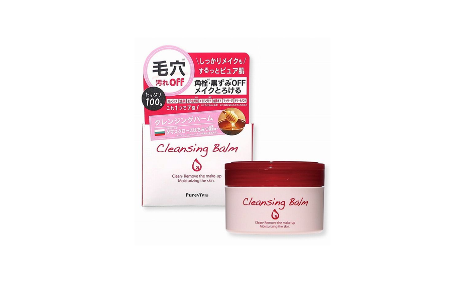 Sáp tẩy trang dưỡng sáng da – PUREVIVI CLEANSING BALM (100g) 東京アロエ ピュアヴィヴィ クレンジングバーム