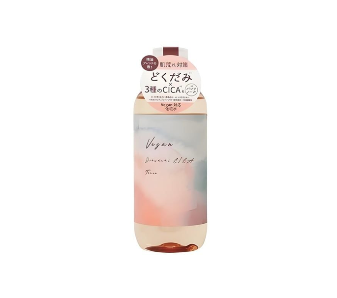 Toner dưỡng da chiết xuất thuần thực vật – YUGA VEGAN DOKUDAMI CICA TONER (300ml) イヴ ユーガ ヴィーガン ドクダミ シカ トナー