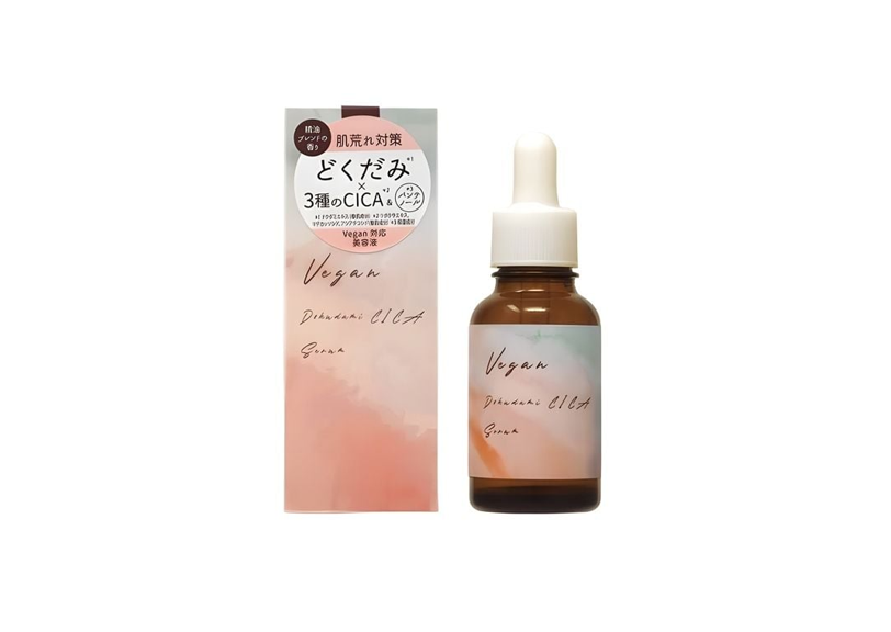 Serum dưỡng da chiết xuất thuần thực vật – YUGA VEGAN DOKUDAMI CICA SERUM (30ml) イヴ ユーガ ヴィーガン ドクダミ シカ セラム