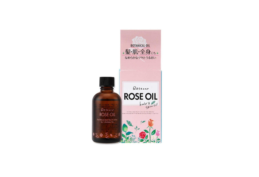 Tinh dầu dưỡng da và tóc chiết xuất hoa hồng – ROSENOA ROSEOIL (60ml) 黒ばら ロゼノア ローズ オイル